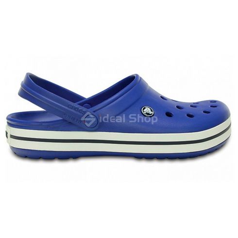 Сабо Крокси Crocs Crocband Blue&white, розмір 43