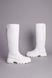 Damskie białe skórzane buty za kostkę w zimowym kolorze 36 (23,5 cm)
