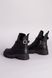 Czarne skórzane buty zimowe damskie 35 (23 cm)