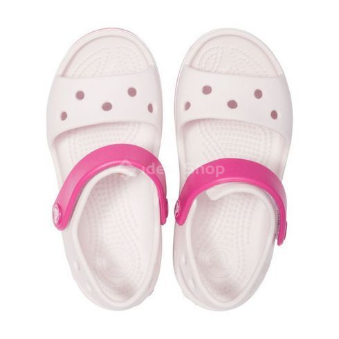 Фото Дитячі Крокси Сандалі Crocband Sandal Kids Barely Pink (Світло-Рожеві), розмір 23 M102-24 2