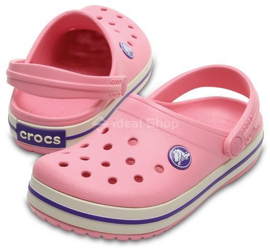 Фото Кроксы детские Crocband Kids Peony Pink/Stucco 752 5