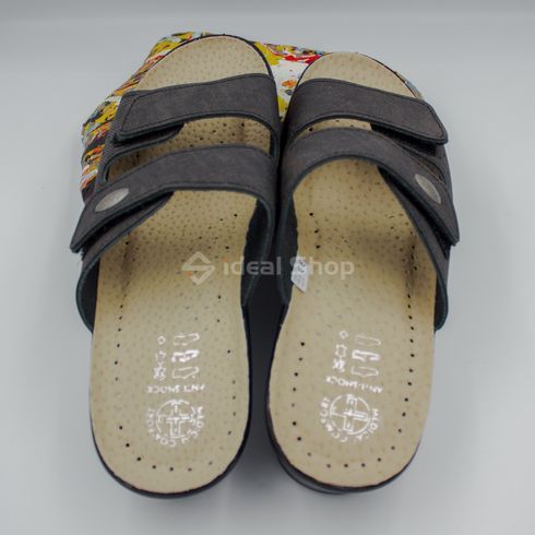 Фото Босоножки женские кожаные Adaco 410, черные, размер 36 410 black 38 14