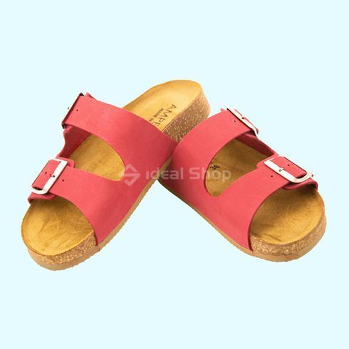 Фото Шлепанцы женские Ampelio 20630/P-154 (Rosso Valentino) 20630/P-154-36 3