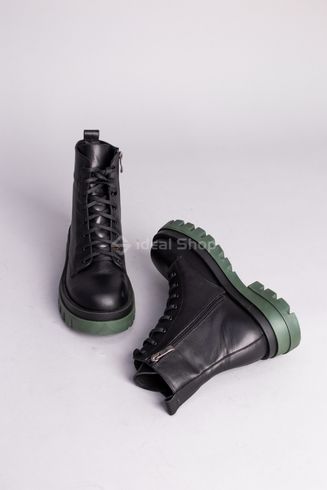 Фото Ботинки женские кожаные черные демисезонные 8600д/37 10