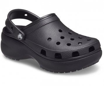 Кроксы Classic Platform Black, размер 36