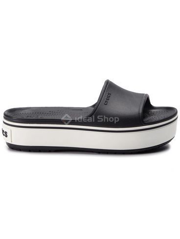 Шлёпанцы Crocband Platform Slide Black, размер 36