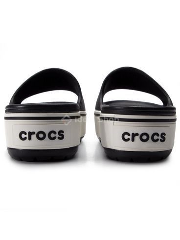 Шлёпанцы Crocband Platform Slide Black, размер 36