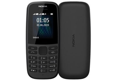 Рисунок Мобильный телефон Nokia 105 TA-1203 SS Black