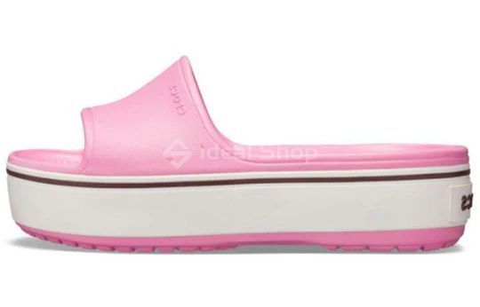 Фото Шльопанці Crocband Platform Slide Pink 5624 3