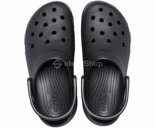Кроксы Classic Platform Black, размер 36