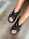 Sandały damskie skórzane czarne 36 (24 cm)