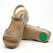 Damskie sandały skórzane Leon Beti 935, rozmiar 36, brown