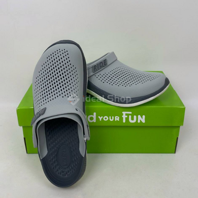 Кроксы LiteRide 360 Light Grey/Slate Grey, размер 37