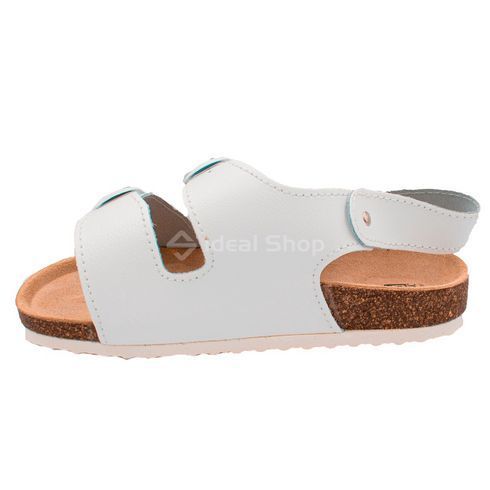 Фото Ортопедические сандалии кожаные Ortex T15, белые 9444451 3