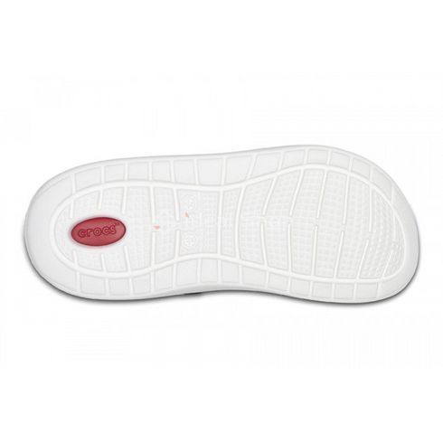 Сабо Крокси LiteRide&trade; Clog Black/white (чорно-білі), розмір 43