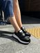 Кросівки жіночі шкіряні чорного кольору зі вставками замші 36 (23 см)