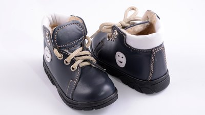 Ortopedyczne buty dziecięce, Ortex, "Duck winter", ciemnoniebieskie, rozmiar 20