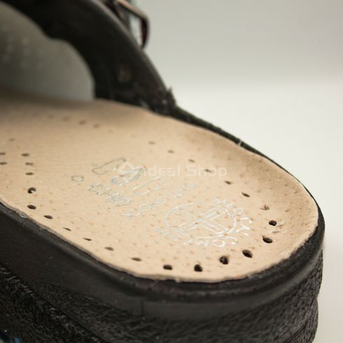 Фото Тапочки сабо жіночі Adaco 812sr black flowers 812sr-black flowers-36 10