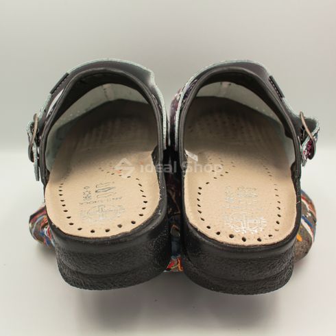 Фото Тапочки сабо жіночі Adaco 812sr black flowers 812sr-black flowers-36 18