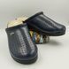 Жіночі тапочки сабо шкіряні Adaco 100SB dark blue 39р
