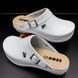 Жіночі сабо шкіряні Leon PU101, white, розмір 38