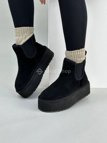 Czarne zamszowe damskie uggs 36 (23 cm)