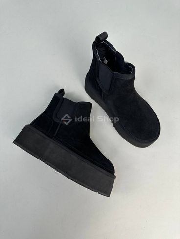 Czarne zamszowe damskie uggs 36 (23 cm)