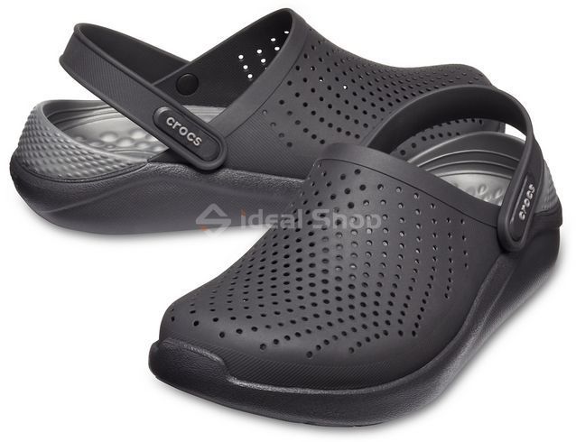 Кроксы LiteRide Clog Black Slate Grey, размер 36