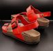 Женские сандалии Leon 4303, красные, размер 38