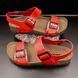 Жіночі сандалі Leon 4303, червоні, розмір 38
