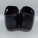 Skórzane pantofle damskie Leon 959, rozmiar 36, czarne