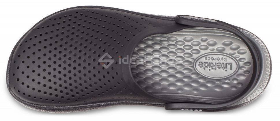 Кроксы LiteRide Clog Black Slate Grey, размер 36