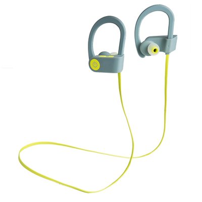 Рисунок Беспроводные наушники Romix S3 Sport Wireless Headphone RWH S3 Green-Grey
