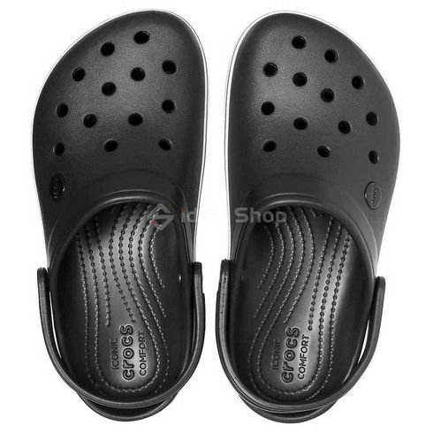Крокси Crocband Platform Black/White, розмір 37