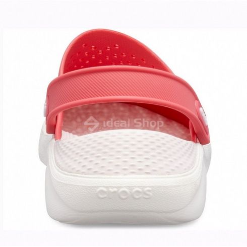 Сабо Кроксы Crocs LiteRide™ Clog Pink/White (коралловые), размер 38