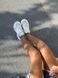 Кросівки жіночі шкіряні білого кольору 36 (23,5 см)