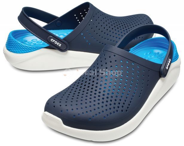 Кроксы LiteRide Clog Navy/White, размер 45
