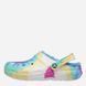 Кроксы Classic Lined Tie Dye Powder Blue/Multi, размер 42