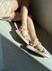 Skórzane beżowe sandały damskie na beżowej podeszwie 38 (23,5 cm)