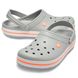 Крокси Crocs Crocband Light Grey/Bright Coral, розмір 43