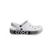 Кроксы Сабо Crocs BAYABAND Logo Motion White/Black, размер 43