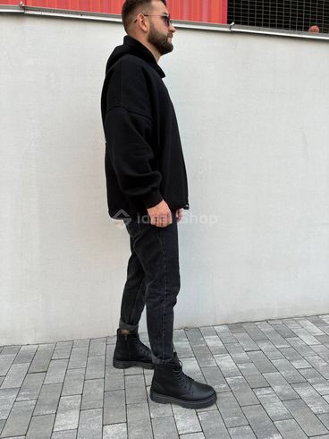 Фото Ботинки мужские кожаные черные зимние 7200з/40 8