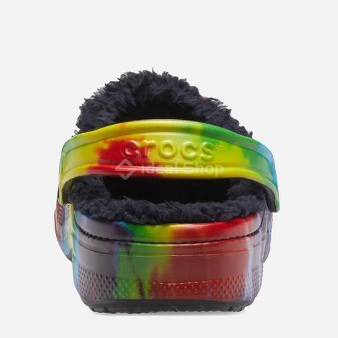 Кроксы Baya Lined Tie Dye Multi/Black, размер 43