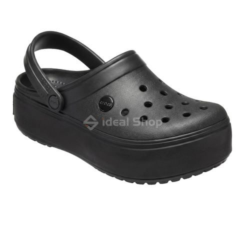 Крокси Crocband Platform Black, розмір 35