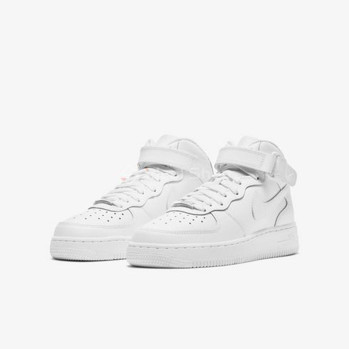 Buty sportowe dla nastolatków NIKE AIR FORCE 1 MID LE (GS) DH2933-111 - 36