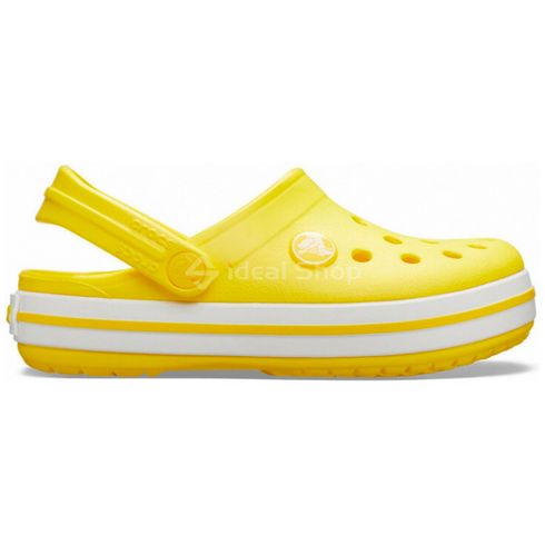 Кроксы Crocs Crocband Clog Lemon/White, размер 43