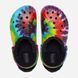 Кроксы Baya Lined Tie Dye Multi/Black, размер 43