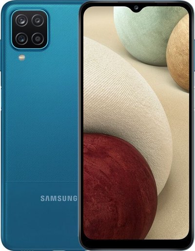Рисунок Смартфон Samsung Galaxy A12 4/64GB Blue (SM-A125FZBVSEK)