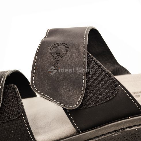 Фото Женские сандалии Dr.Feet 21012 146-148 с двумя регулируемыми ремешками чёрные 21012 146-148/36 4