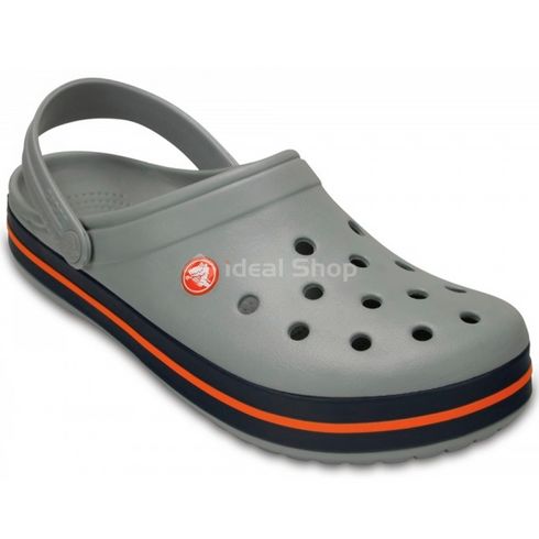 Crocs Crocband Light Grey/Navy, , rozmiar 36